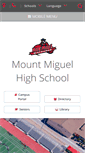 Mobile Screenshot of mountmiguel.guhsd.net
