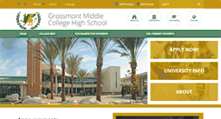 Desktop Screenshot of middlecollege.guhsd.net
